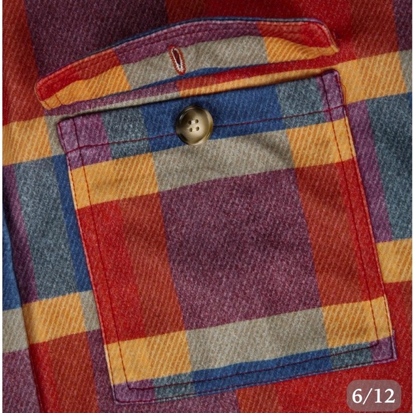 NWT Long Plaid Shacket - Picture 2 of 5